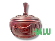 Batea y Pilon para Shango Tigre IFA/ Batea Agayu Shango/ Santeria