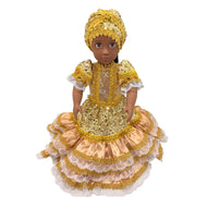 18” Muñeca Religiosa para Oshun/ Religious Doll for Ochun/Santeria