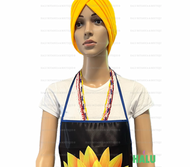 Set Delantal y Turbante Caridad del Cobre/Set Apron and Hat Santeria