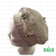 Sombrero de punto Obatala Ayaguna / Gorro Obatala Tejido / Santeria Osha