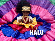 Muñeca Religiosa Oya/ 9 Colores Doll/ Oya Religious Doll/ Santeria