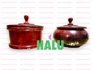 Orula Ikofa Ajere/ Orula Wooden Pot/ Sopera Mano Orula