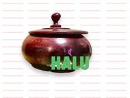 Orula Ikofa Ajere/ Orula Wooden Pot/ Sopera Mano Orula
