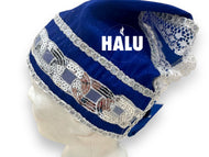Yemaya Quilla/ Bandana Yemaya Blue White/ Santeria Quillas