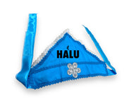 Yemaya Asesu Quilla/ Bandana Yemaya Blue White/ Santeria Quillas