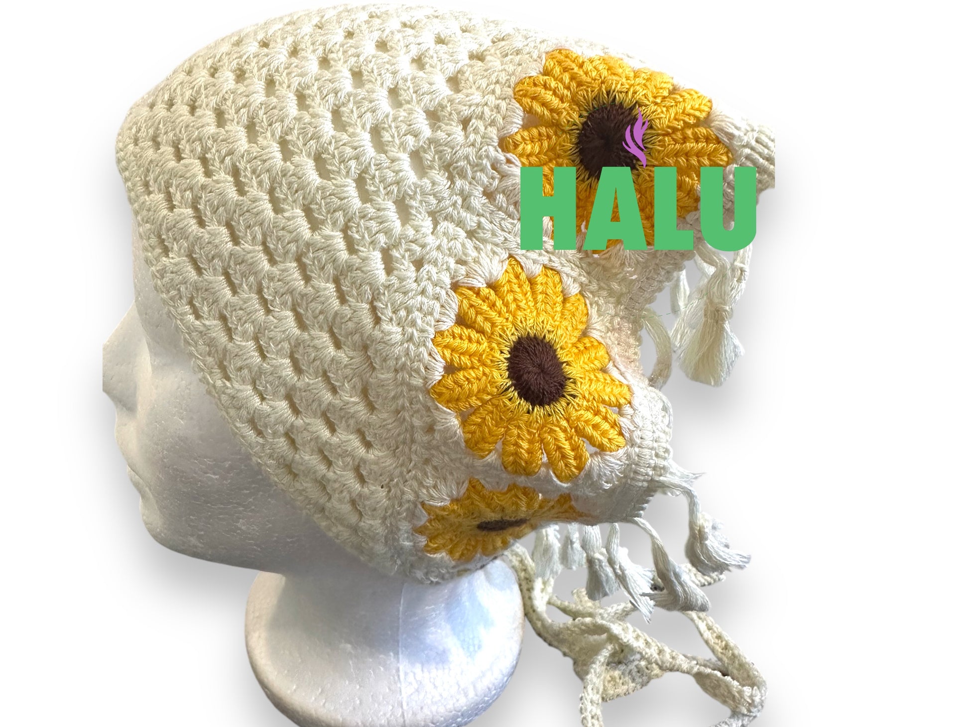 Quilla De Oshun Tejida/ Ochun Knitted Headband/ Santeria