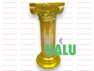 Pedestal Tornasol/ Base De Porcelana Para Santos / Santeria Pedestal Iridescent