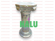 Pedestal Tornasol/ Base De Porcelana Para Santos / Santeria Pedestal Iridescent