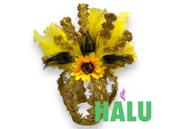 Large Crown with feathers/ Corona para Santos Grande con Plumas/ Santeria