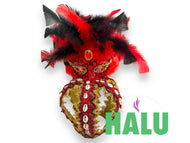 Large Crown with feathers/ Corona para Santos Grande con Plumas/ Santeria