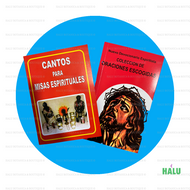 Libro de Oraciones Misas Espirituales / Cantos para Misas Combo / Collection of Selected Prayers