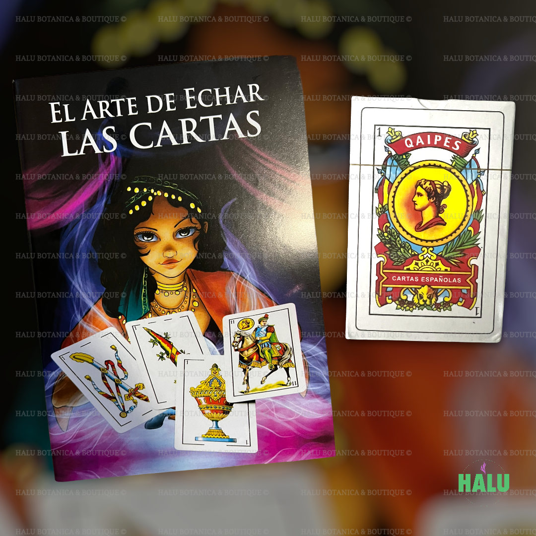 Libros Predecir & Echar Baraja Espańola/ Spanish Cards Reading Book/ Cartomancia