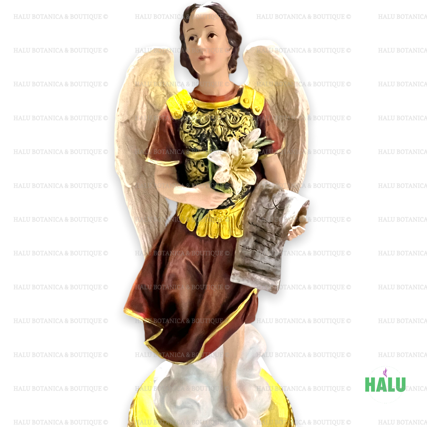 11” Arcángel Gabriel Estatua/ Archangel Gabriel Statue