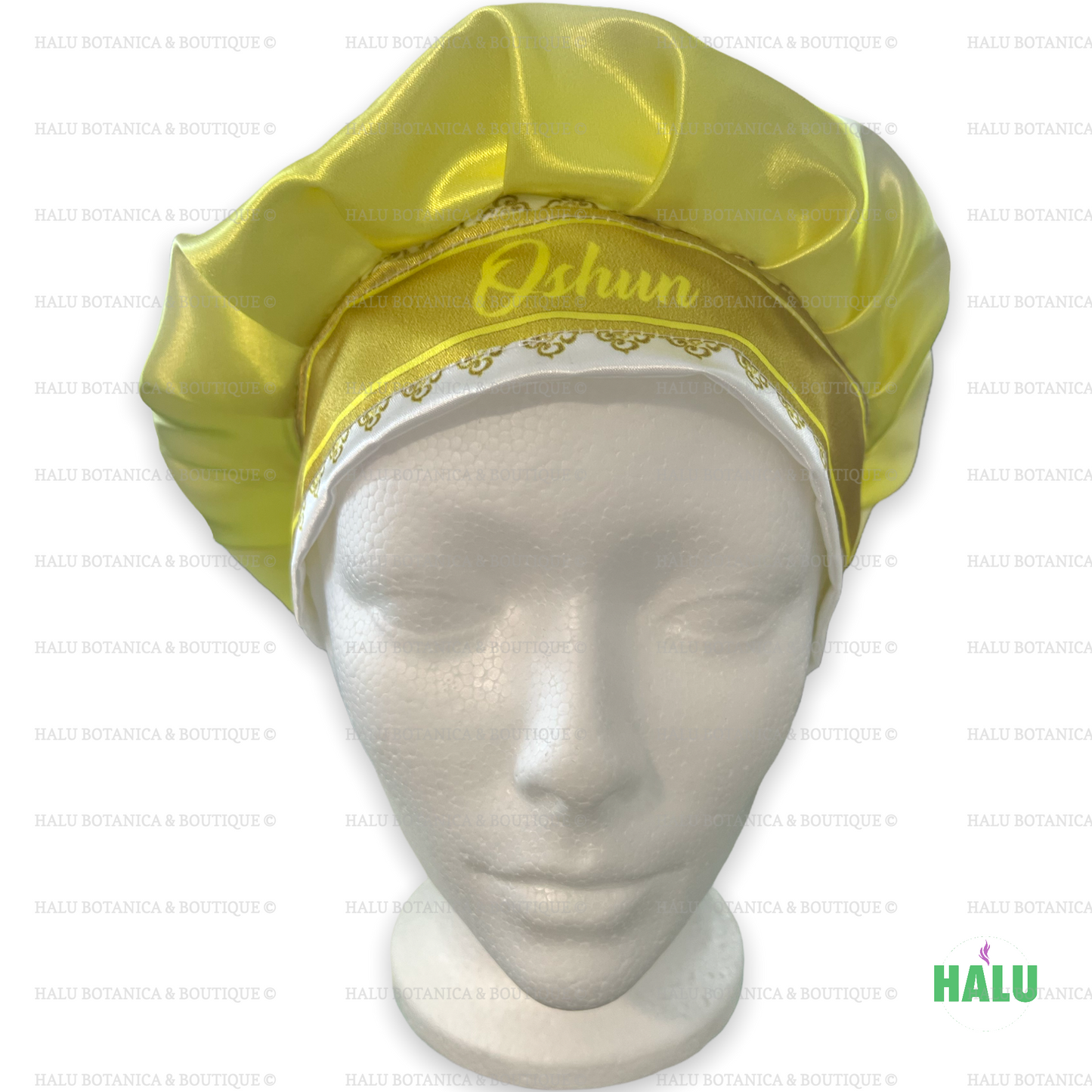 Oshun Hat/ Gorro Ochun/ Santeria Quillas