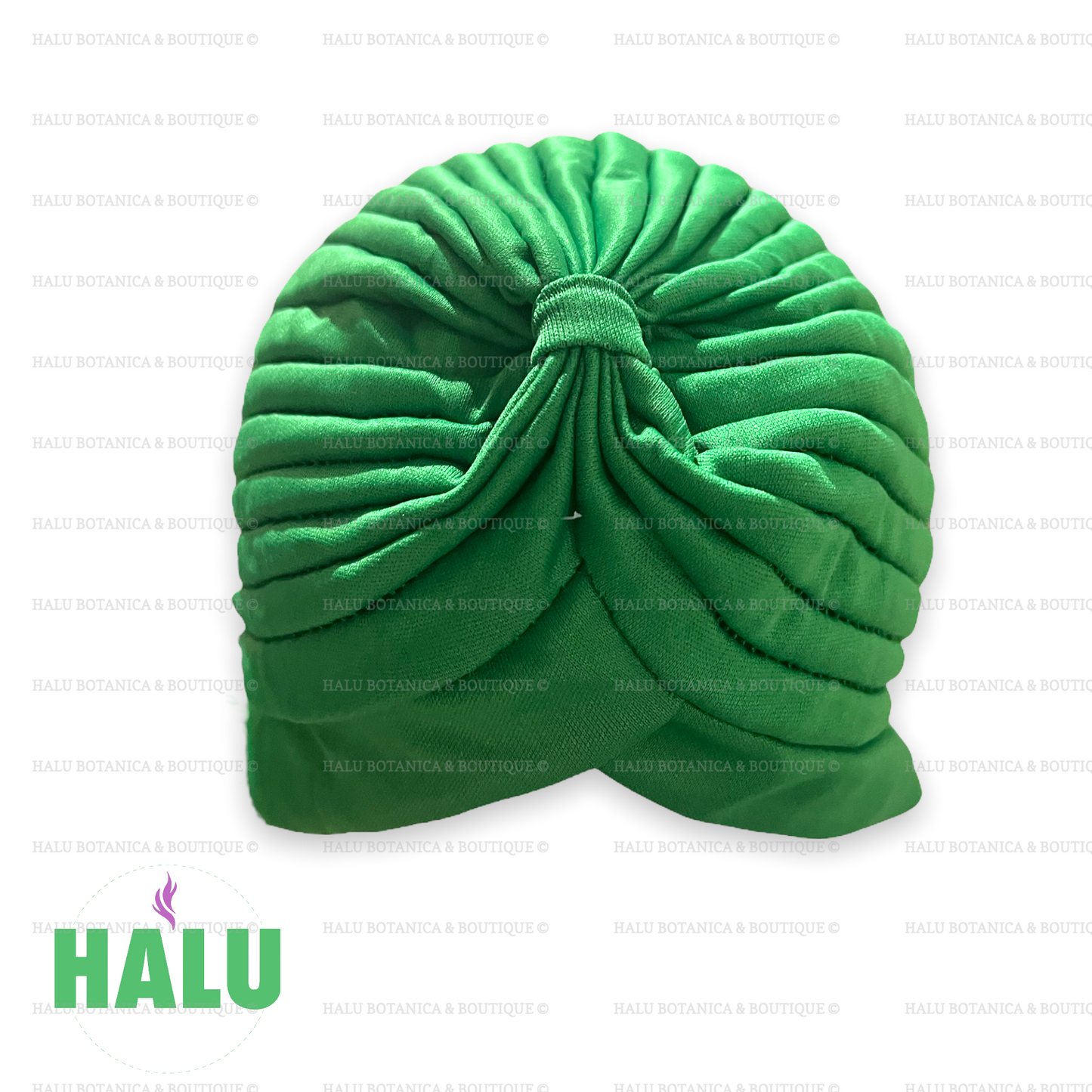 Turbante Quilla Verde/ Green Turban/ Gorro Iyawo Mujer/ Santeria