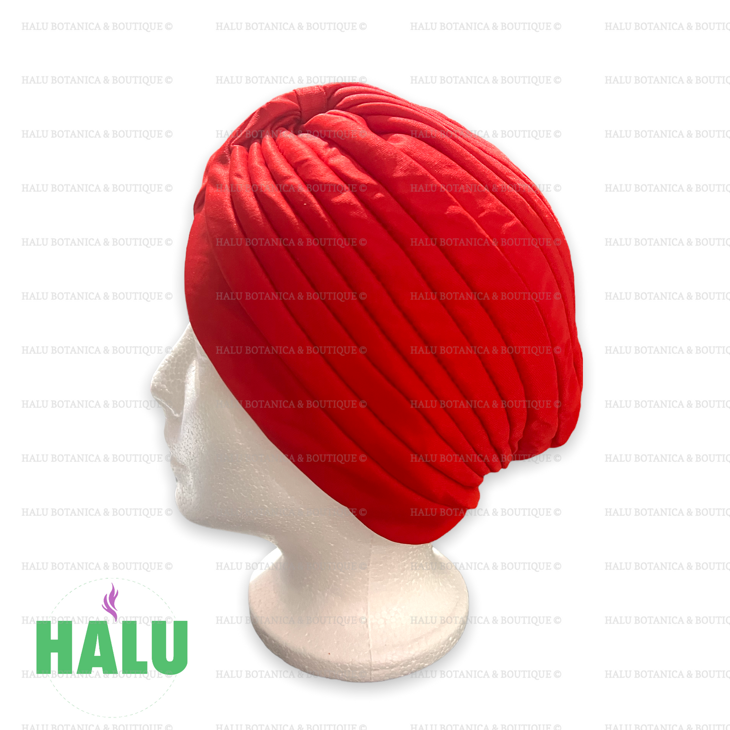 Turbante Quilla Roja/ Red Turban/ Gorro Iyawo Mujer/ Santeria