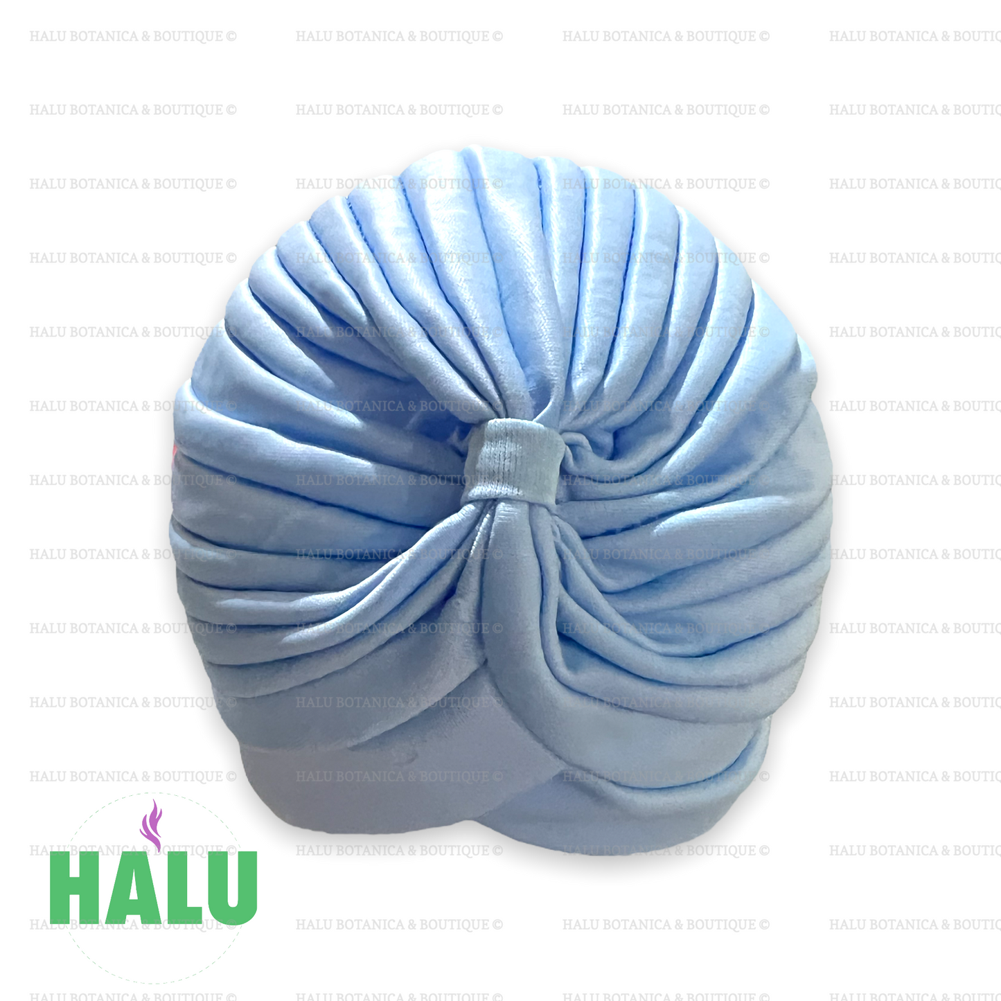 Turbante Quilla Azul Claro/ Light Blue Turban/ Gorro Iyawo Mujer/ Santeria