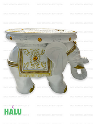 Base de Resina Elefante Blanco/ Elephant Table for Orula/ Santeria
