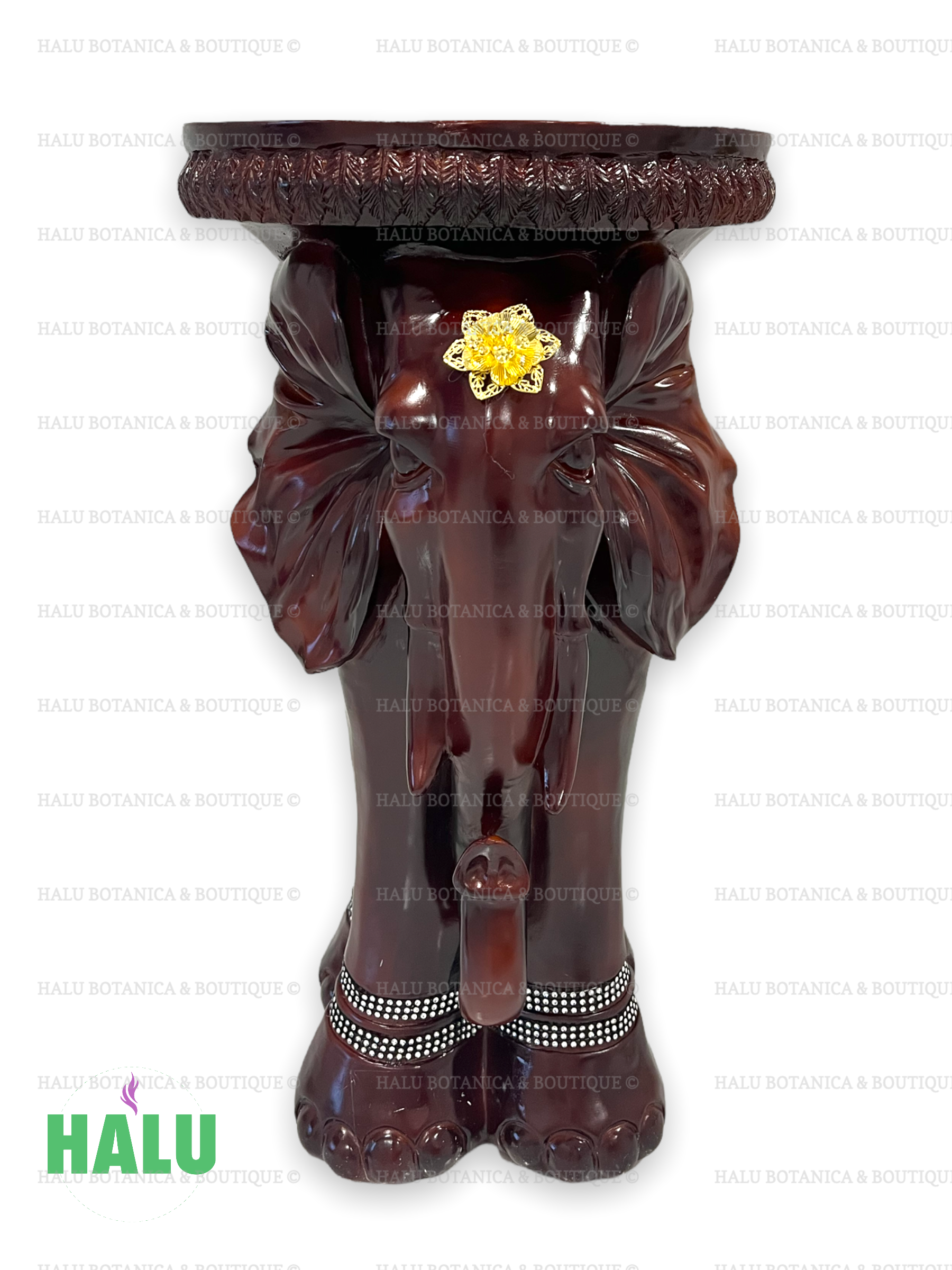 Elephant Pedestal IFA or Santo/ Pedestal  Elefante para Santo e IFA Resina