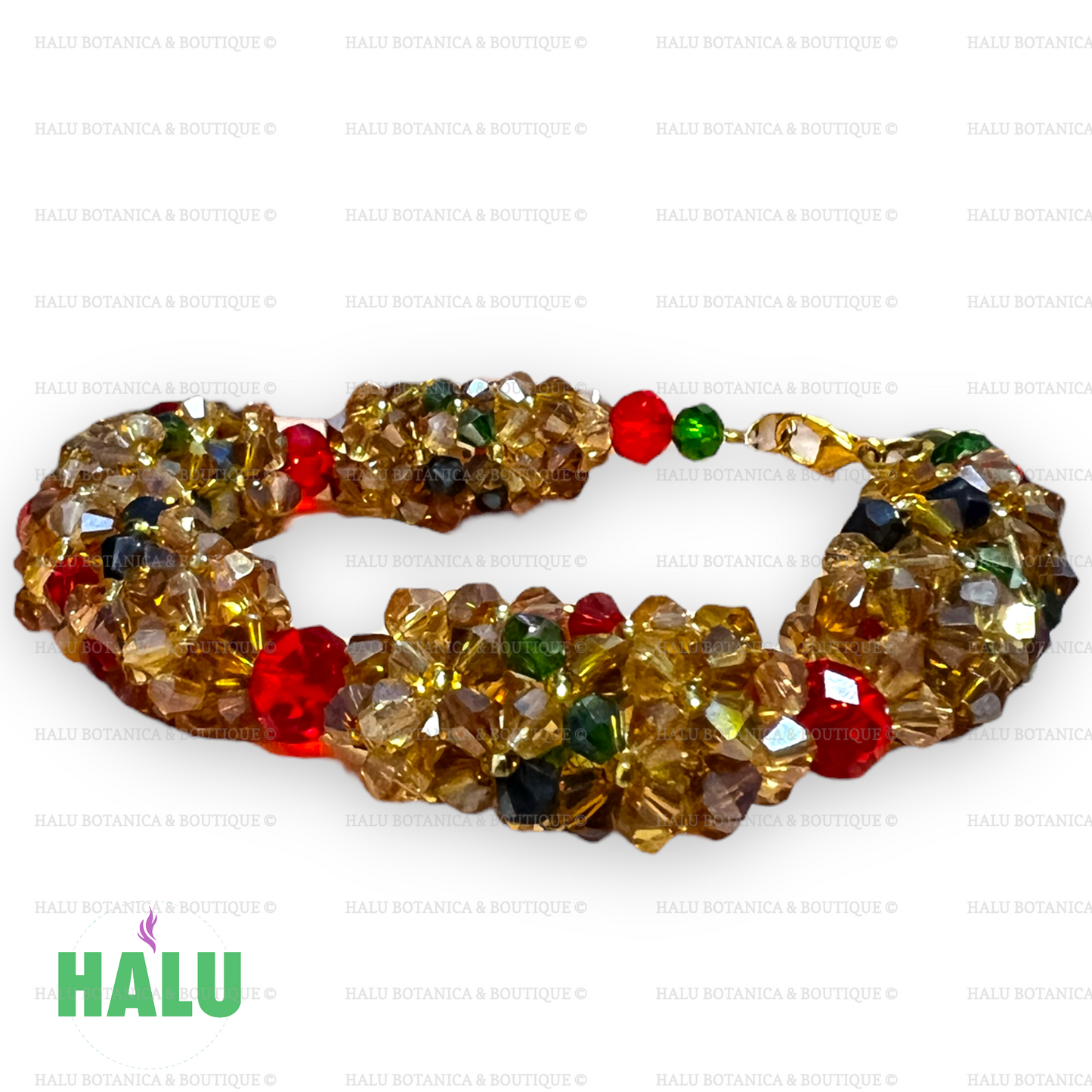 Ilde de Mazo Oshun Ibukole/ Oshun Ibukole Bracelet / Manilla de Oshun/ Santeria Osha