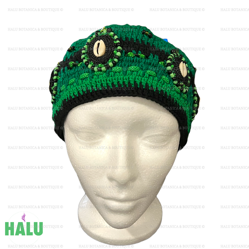 Knitted Ogun Hat/ Gorro Ogun Tejido / Santeria Osha