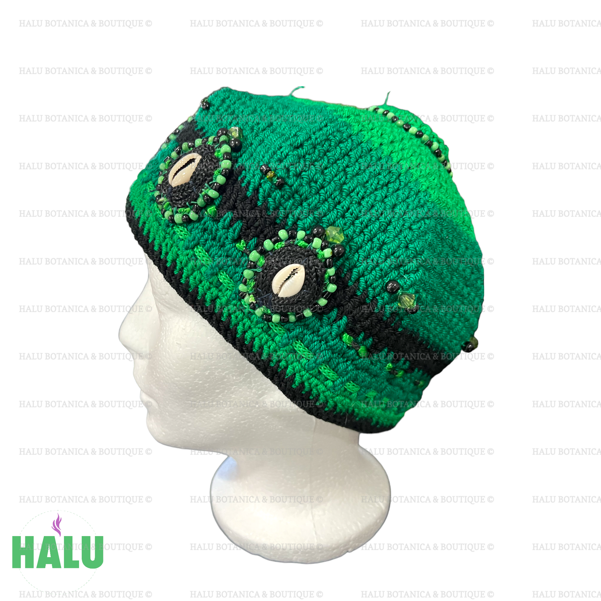 Knitted Ogun Hat/ Gorro Ogun Tejido / Santeria Osha