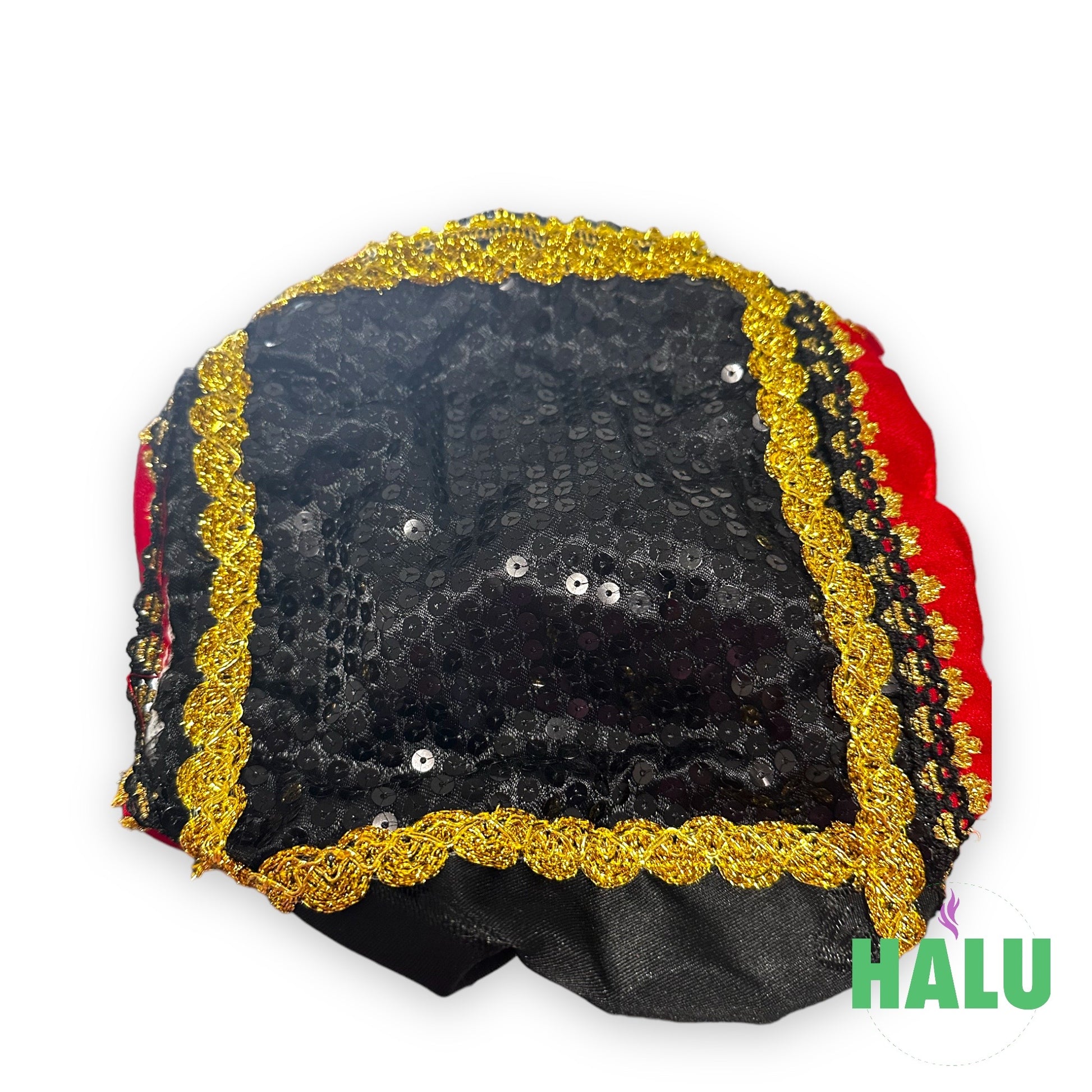 Gorro Elegua/ Gorro Elegua con Dorado/ Santeria Osha