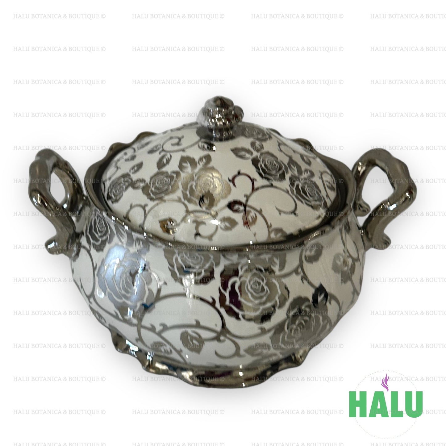 Sopera para Obatala Flores / Obatala Flower Tureen/ Santeria