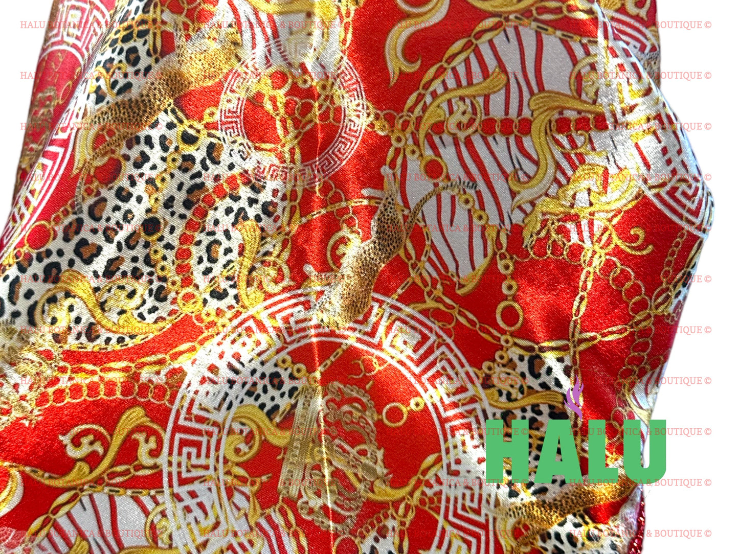 Quilla De Chango Tigre en Satin/ Chango Satin Bandana/ Santeria