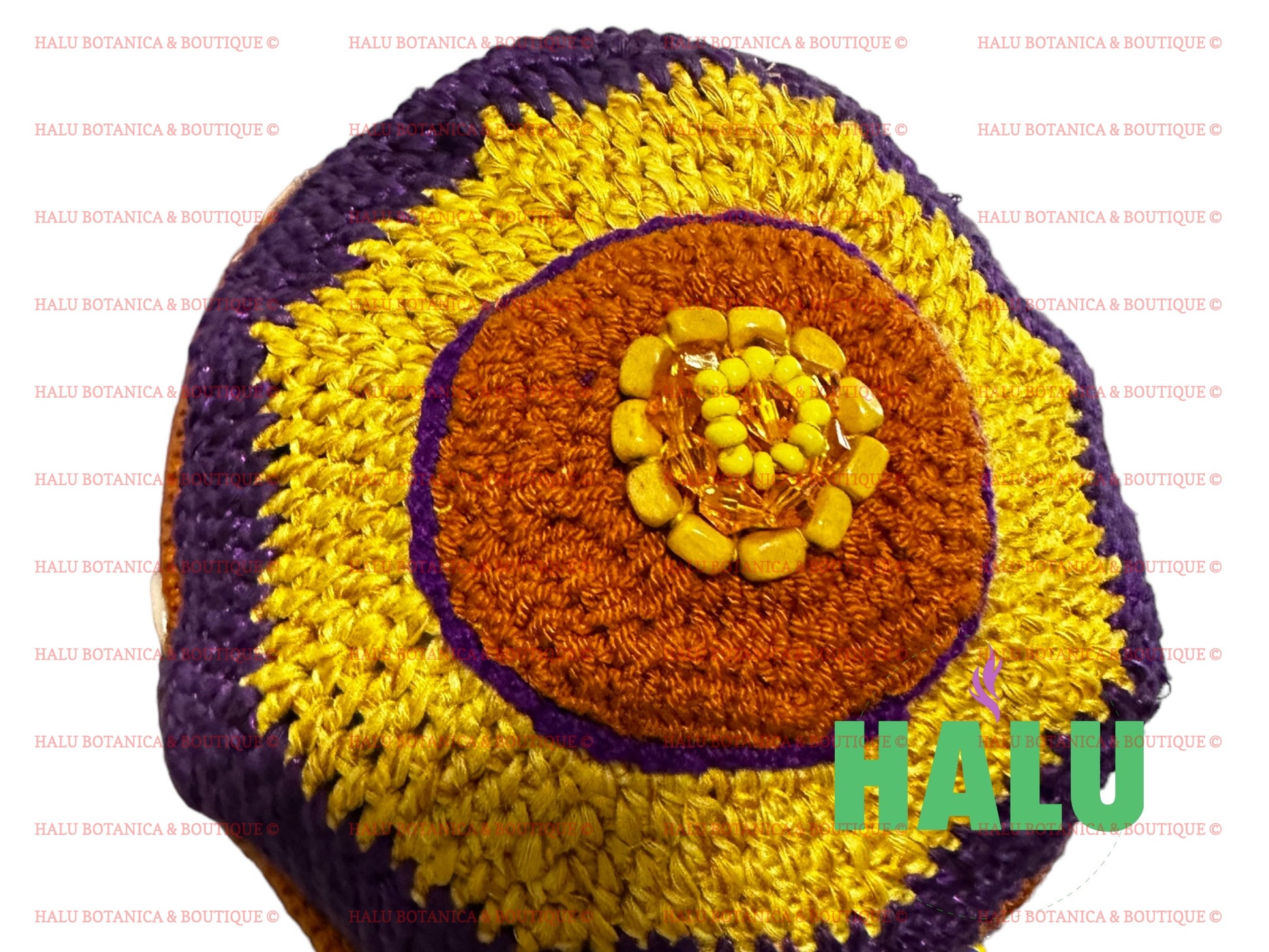 Knitted San Lazaro Hat/ Gorro San Lazaro Tejido / Santeria Osha