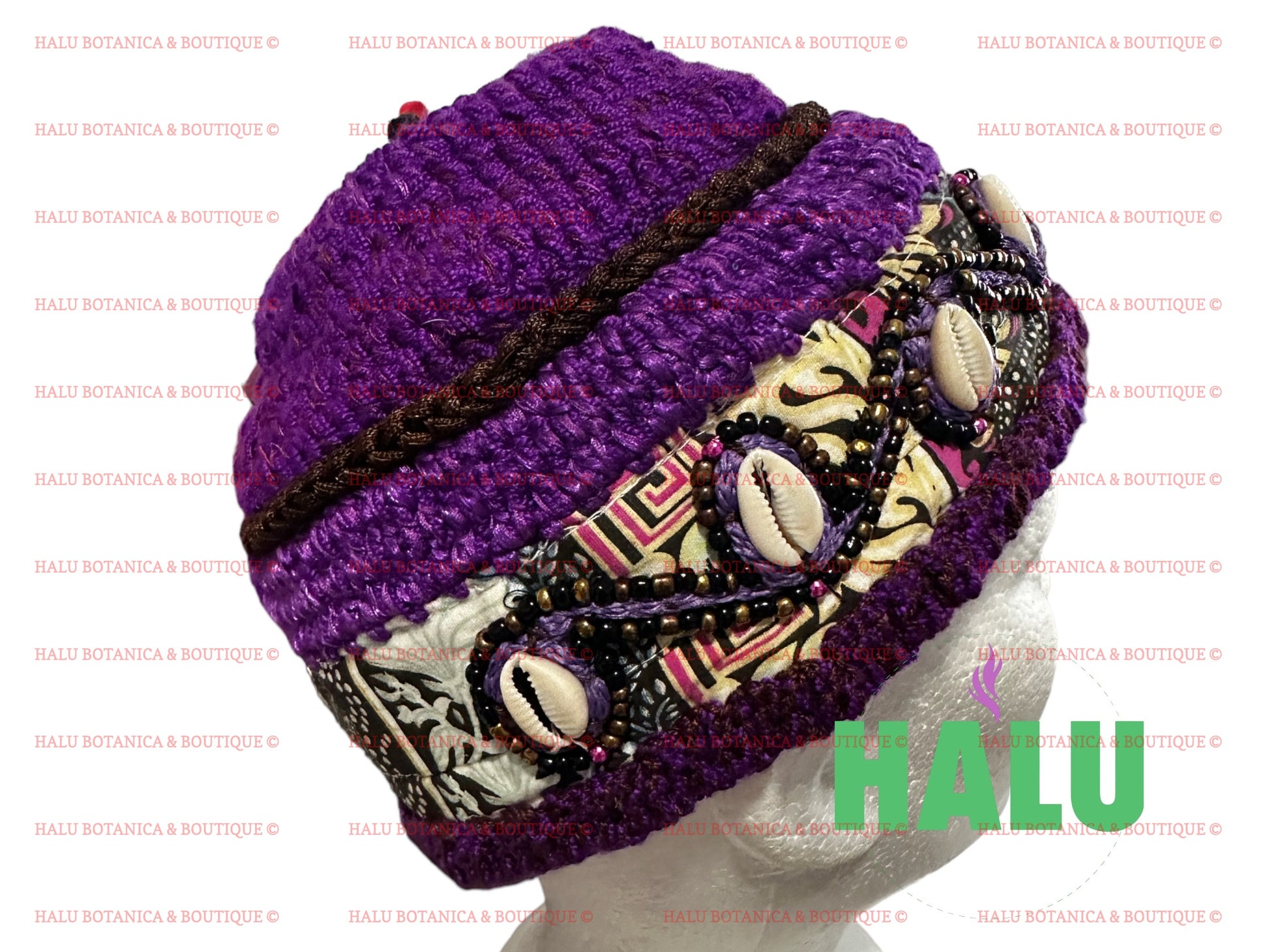 Gorro San Lazaro tejido/ Gorro San Lazaro Tejido / Santeria Osha