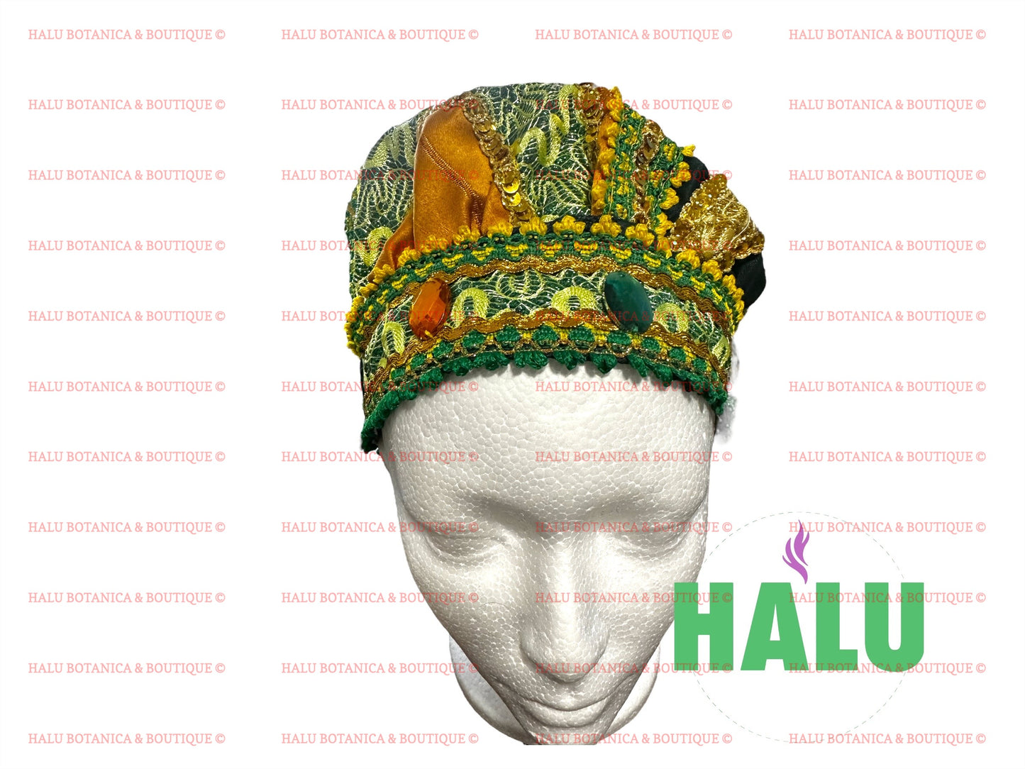 Orula Hat/ Gorro Orula/ Santeria IFA