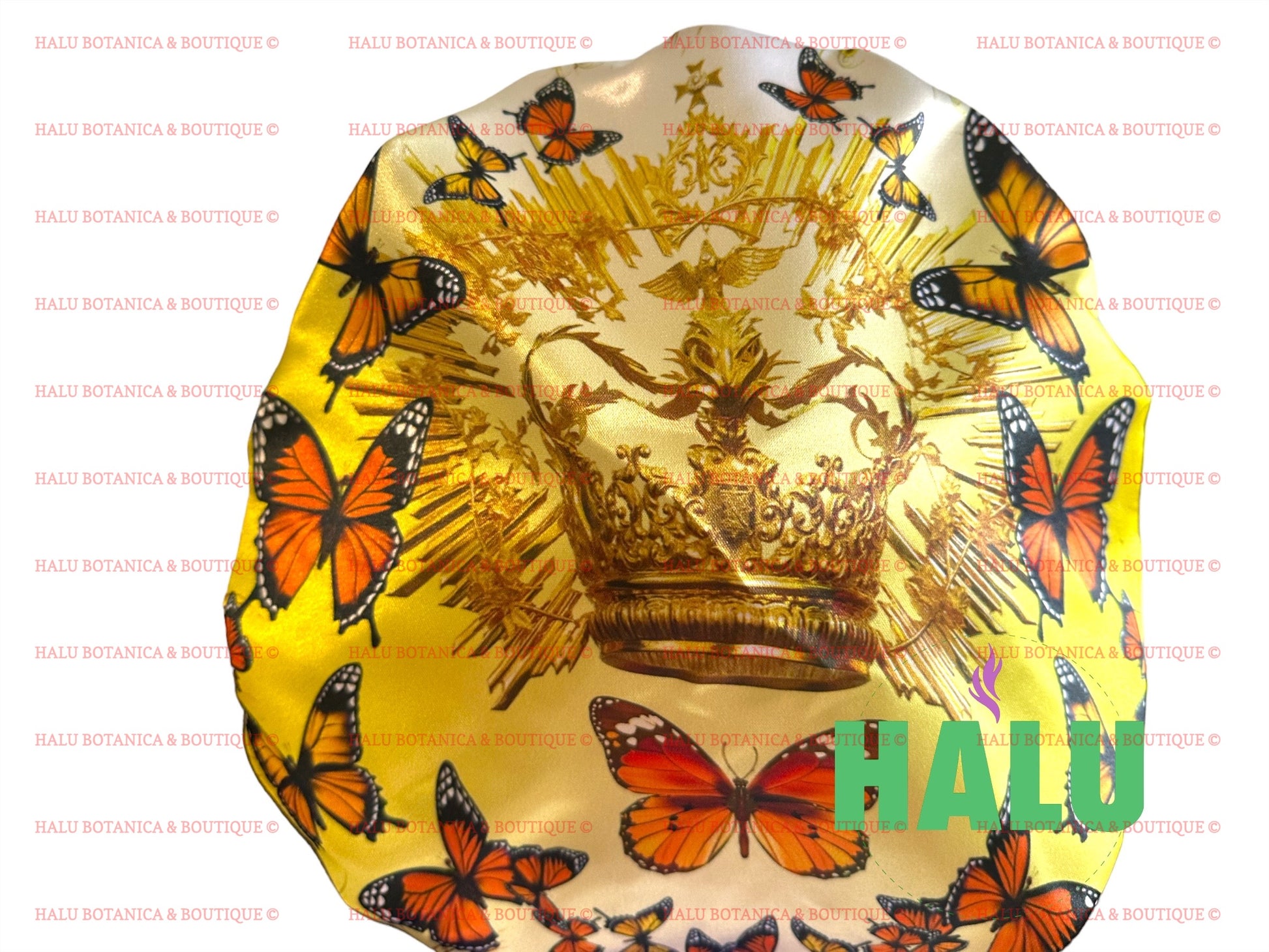 Gorro Oshun en Satin/Oshun Satin Hat/ Santeria