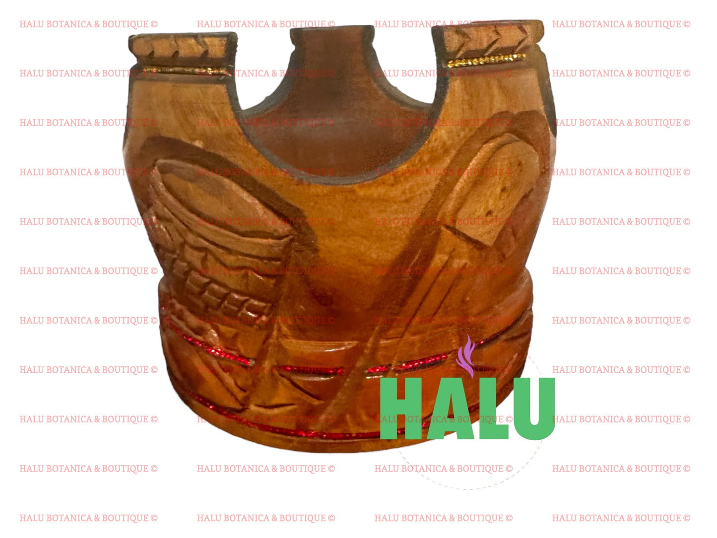 Corona Shango en Madera/ Wood Shango Crown