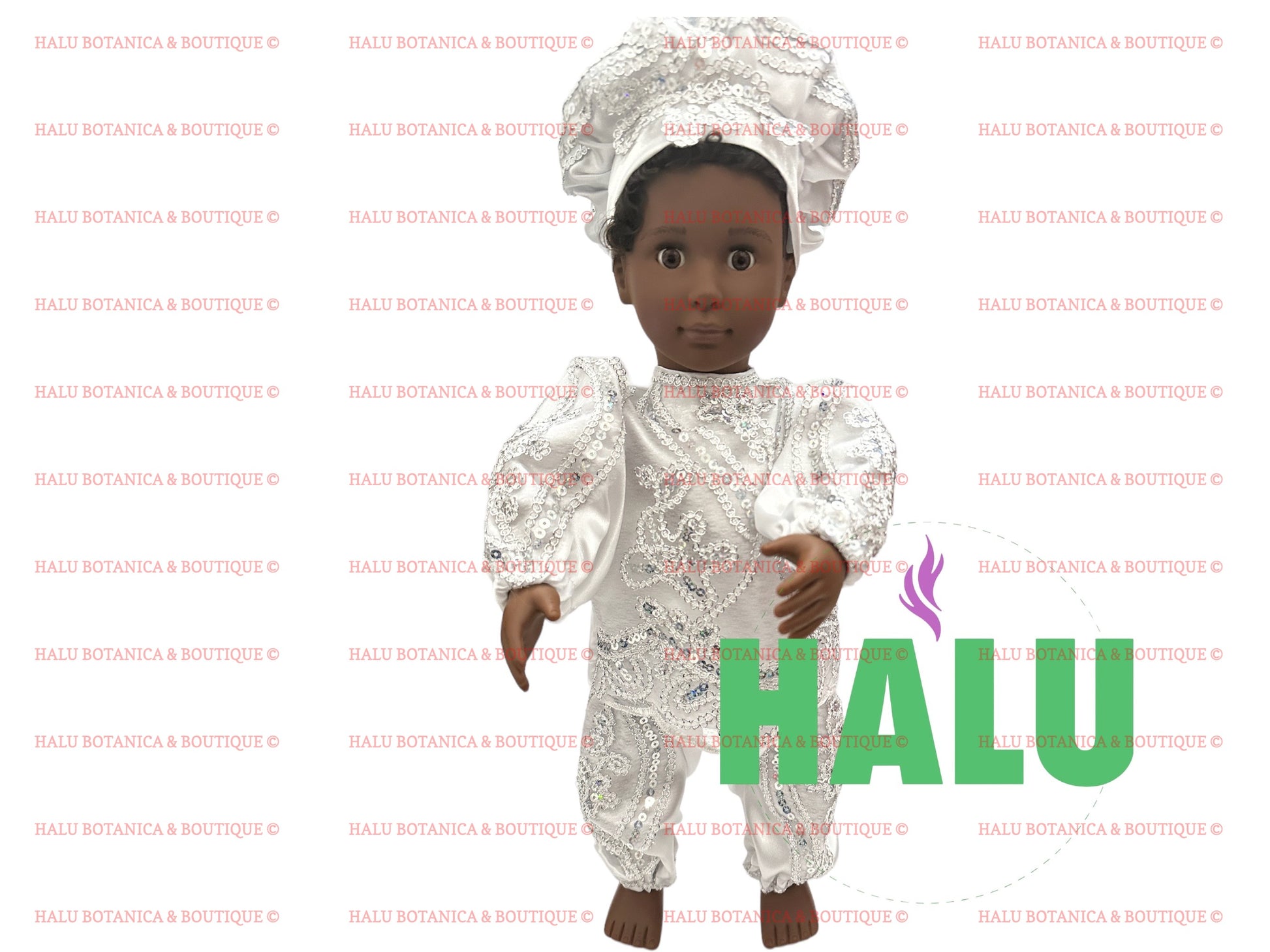 Muñeco Religion Obatala/ Obbatala Religious Doll /Santeria IFA