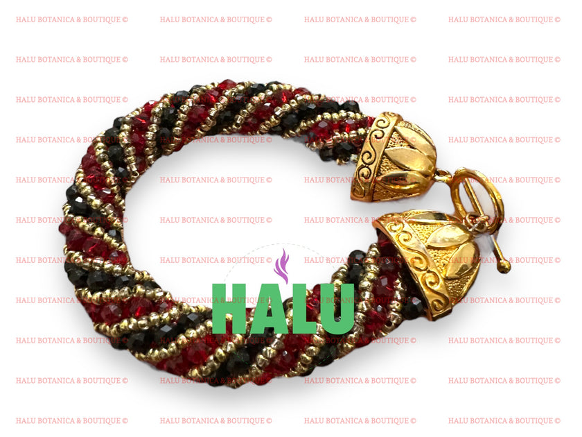 Ilde Mazo de Elegua Orula con Broche/ Elegua Orula Bracelet / Manilla de Elegua/ Santeria Osha