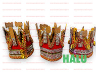 Handmade Mini Shango Crown/ Corona para Chango Brillante/ Santeria IFA