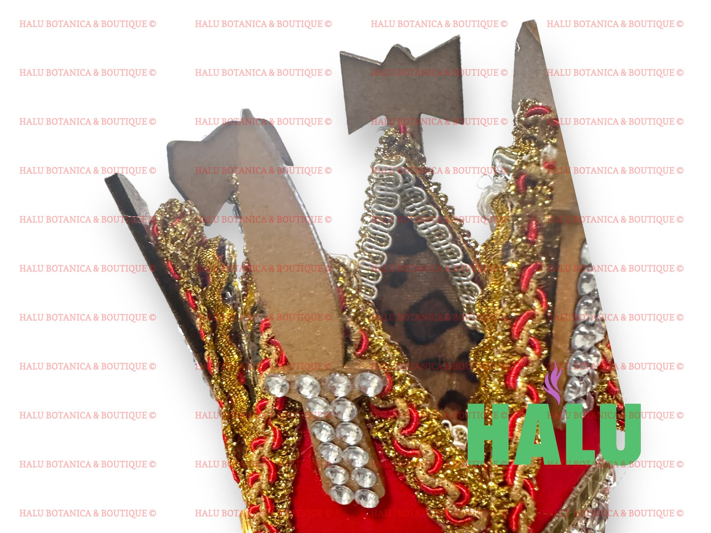 Handmade Mini Shango Crown/ Corona para Chango Brillante/ Santeria IFA