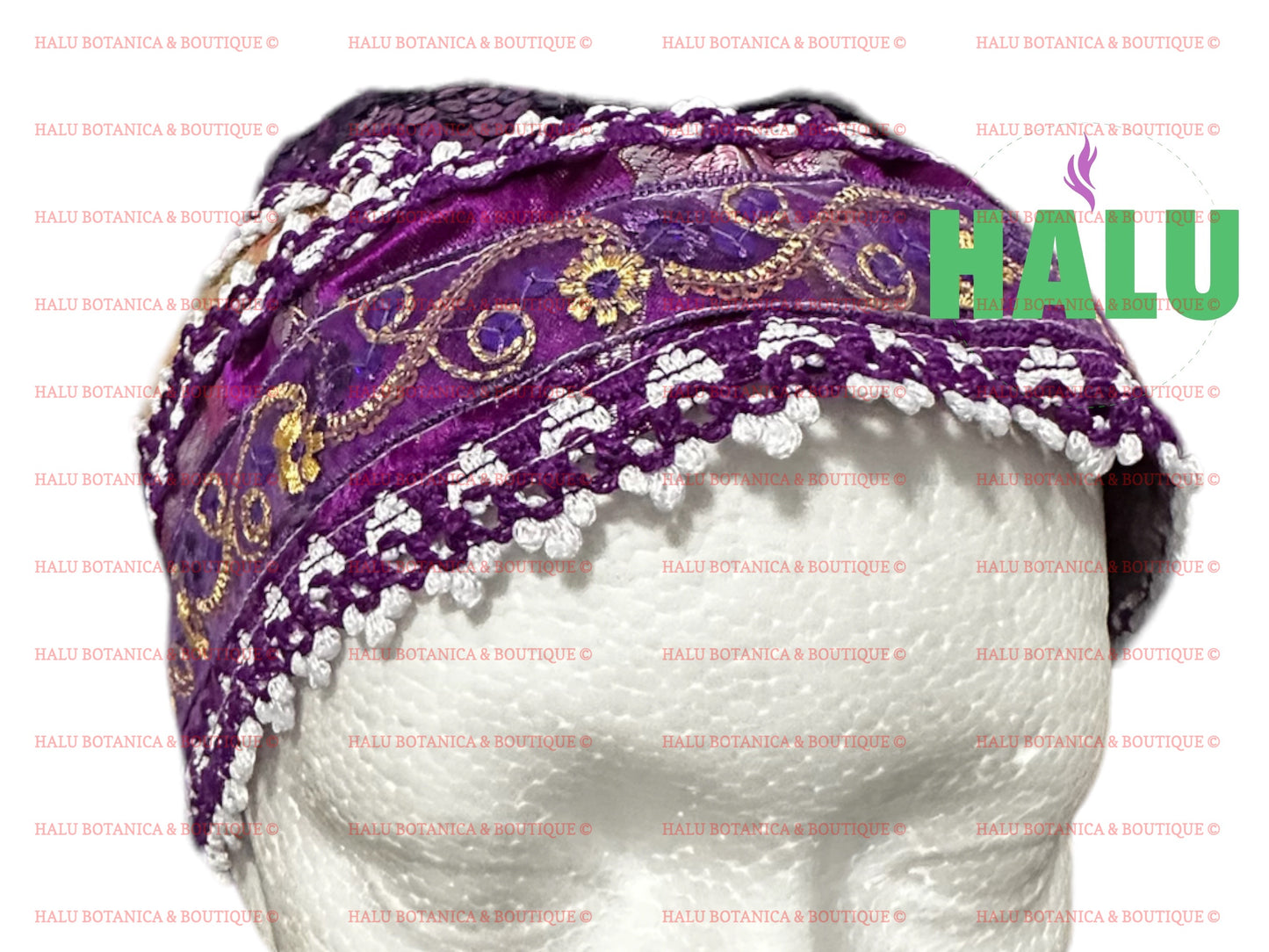 San Lazaro Quilla/ Gorro Bandana St Lazarus/ Santeria Quillas IFA