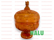 Batea tallada Copa Shango / Batea Agayu Shango/ Santeria IFA