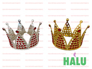 Orisha Oshun & Shango Small Crown/ Corona para Oshun Shango Santeria