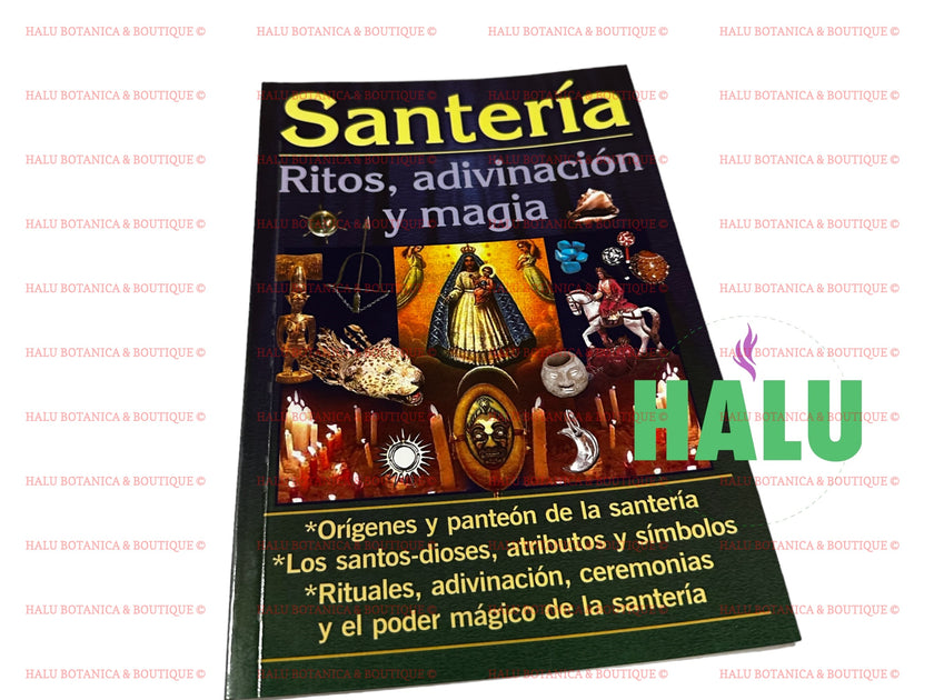 Santeria Ritos, adivinacion, y magia libro/ Religion Book/ Libro Religion Lucumi/ Santeria