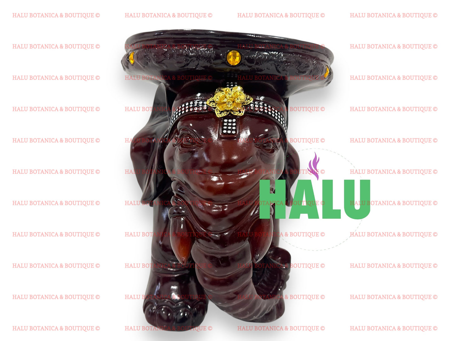 Base de Resina Elefante/ Elephant Table for Orula/ Santeria