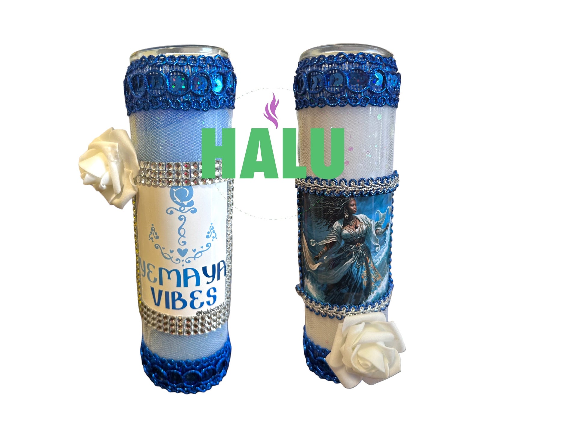 Yemaya Candle/ Vela para Yemaya/ Santeria