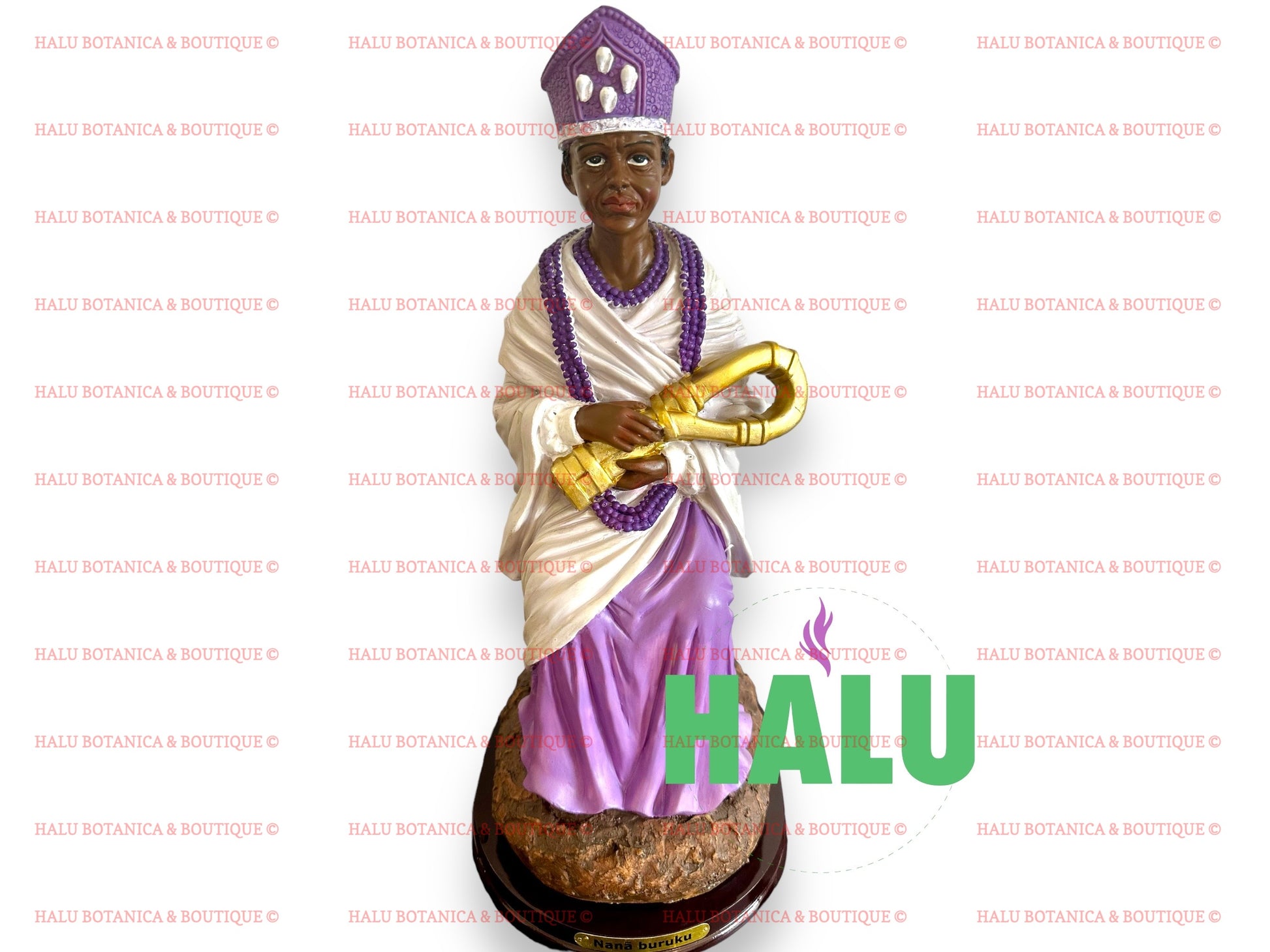 15" Nana Buruku Statue/ Estatua de Nana Buruku / Santeria