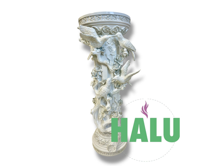 Obatala Pedestal Palomas/ Pedestal para Obatala/ Santeria Orishas Pedestal