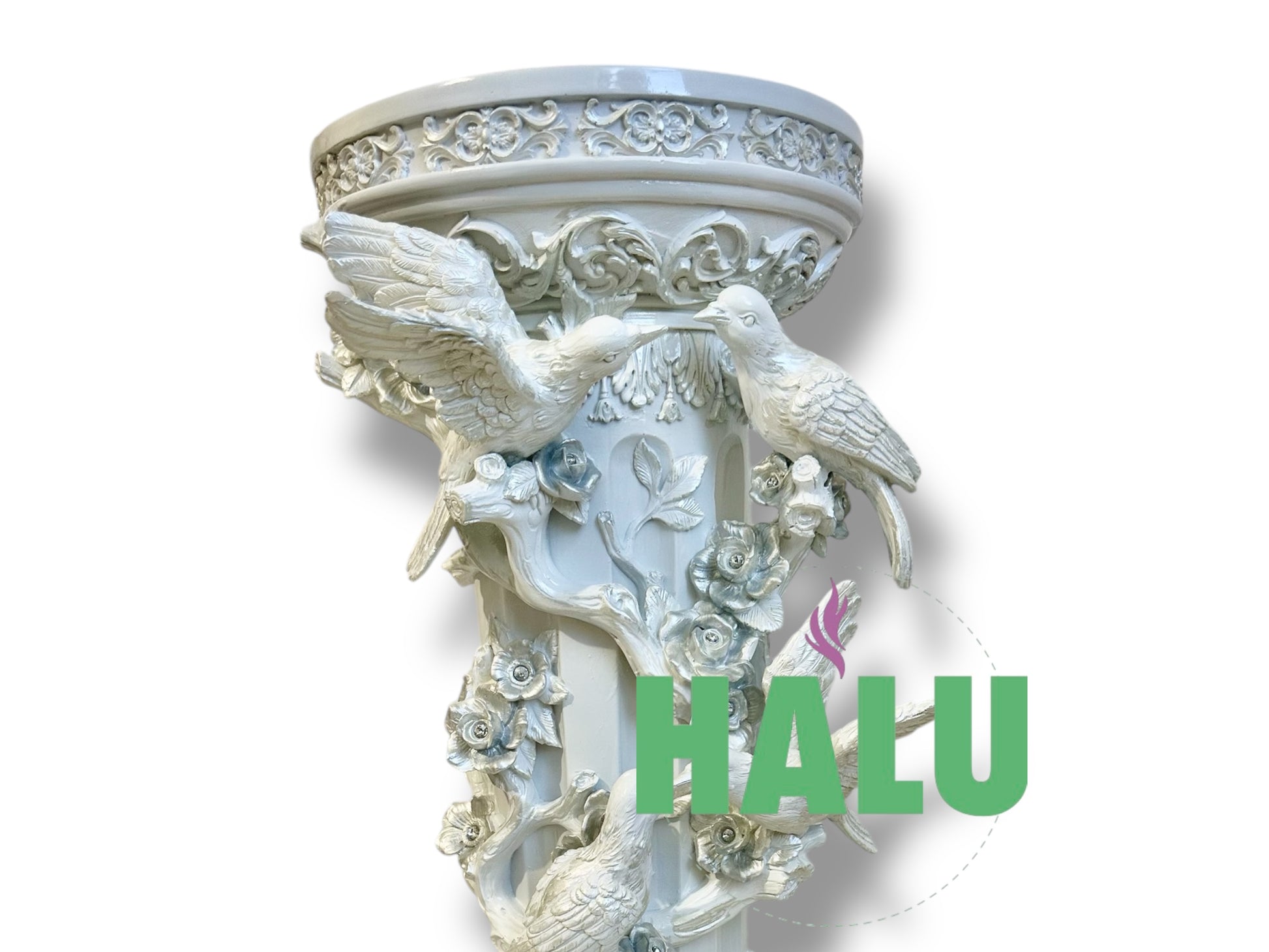 Obatala Pedestal Palomas/ Pedestal para Obatala/ Santeria Orishas Pedestal