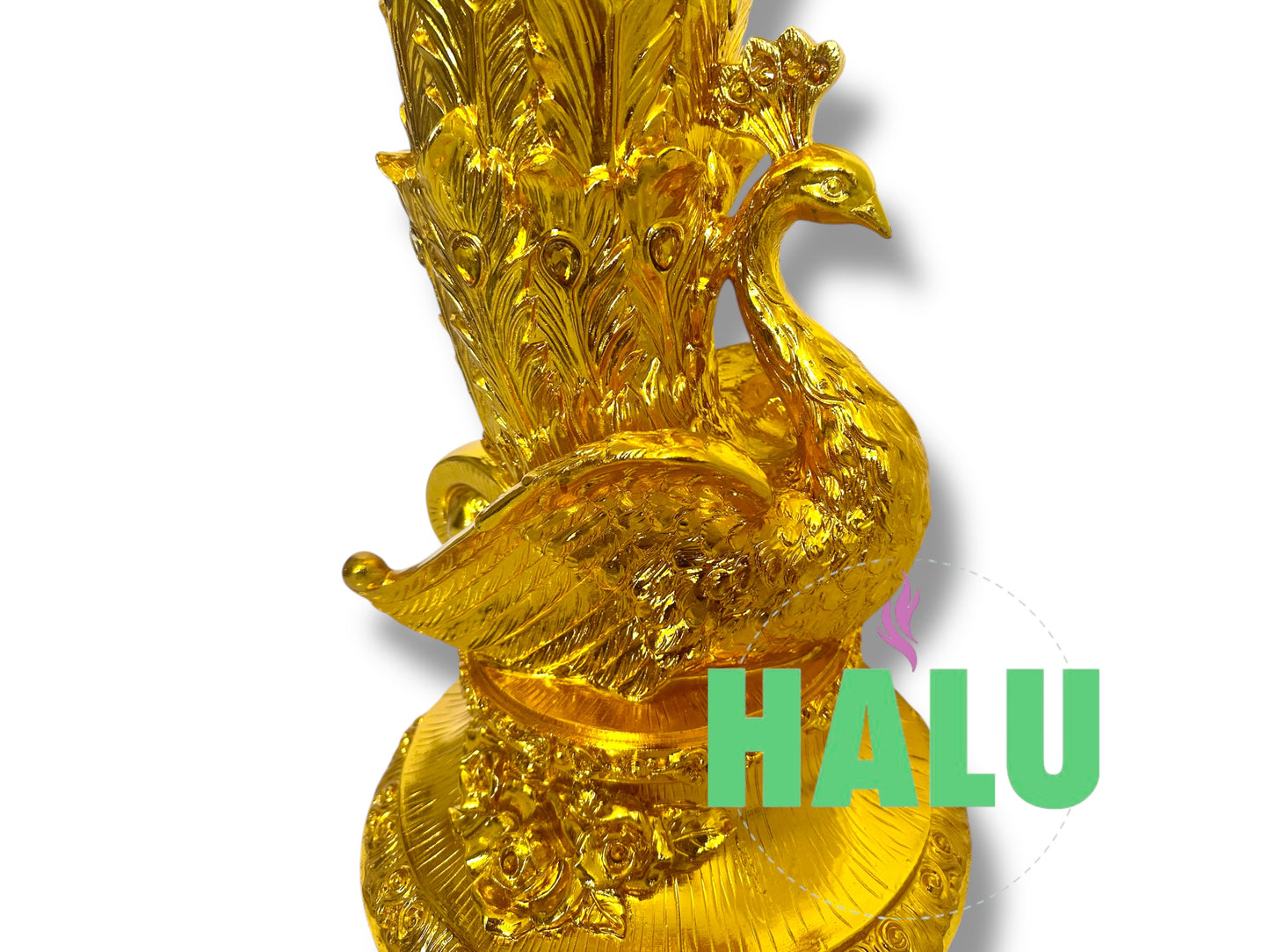 Oshun Pedestal Gold/ Pedestal para Oshun/ Santeria Orishas Pedestal