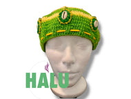 Knitted Orula Hat/ Gorro Orunmila Tejido / Santeria Osha