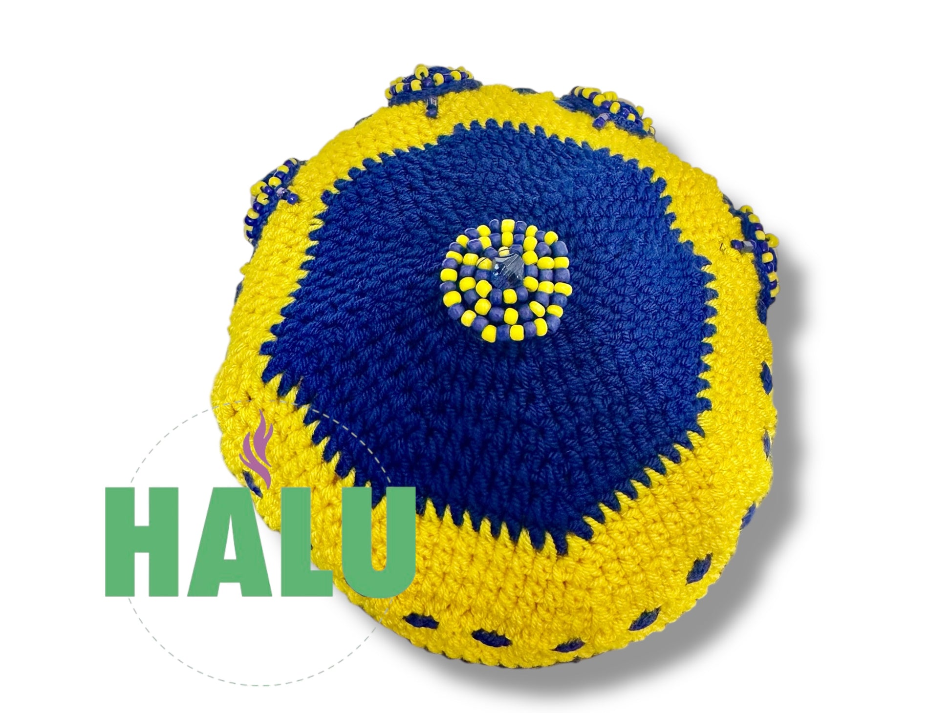 Knitted Ochosi Hat/ Gorro Oxosi Tejido / Santeria Osha